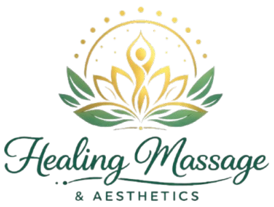 healing massage logo dark